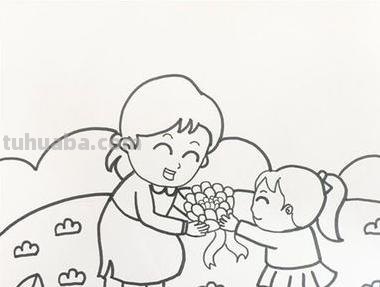 母亲节的手抄报怎么画人物 母亲节手抄报？