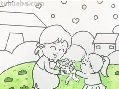 母亲节的手抄报怎么画人物 母亲节手抄报？