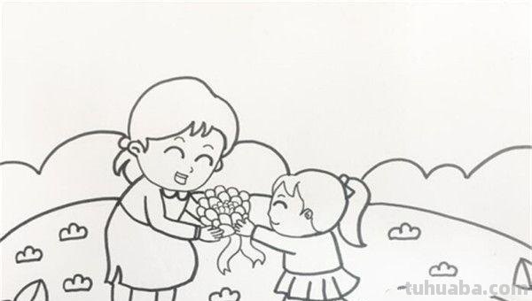 母亲节的手抄报怎么画人物 母亲节手抄报？