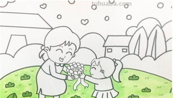 母亲节的手抄报怎么画人物 母亲节手抄报？