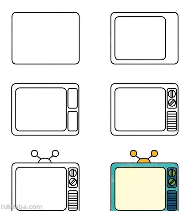 简笔画︱生活小物秒变最萌简笔画