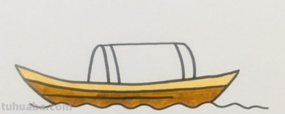 纸船怎么画漂亮又简单