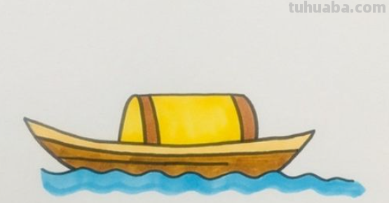 纸船怎么画漂亮又简单