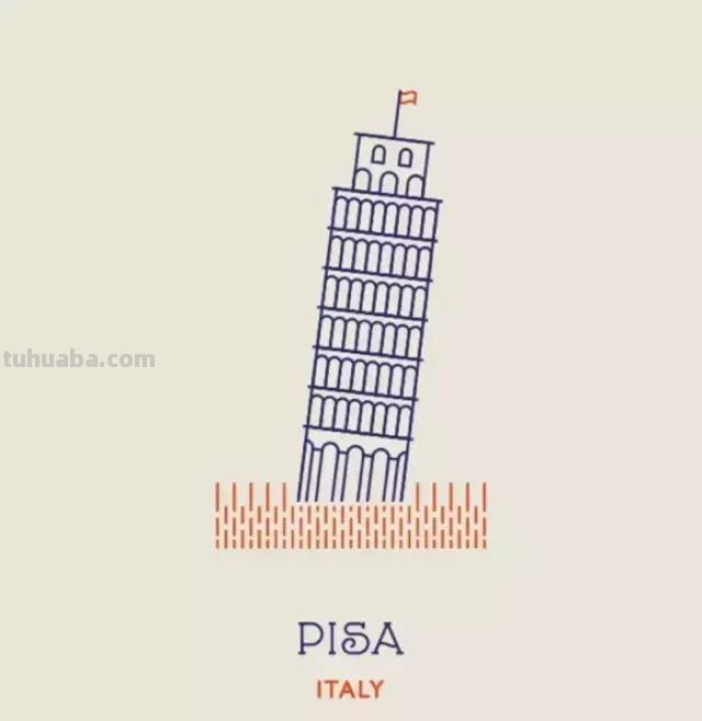 儿童简笔画：学好这些，让孩子画建筑物，实在是易如反掌