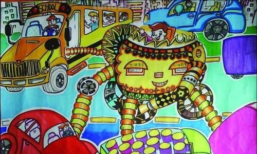 科学科技画怎么画