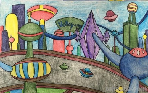 科学科技画怎么画