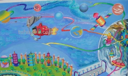 科学科技画怎么画