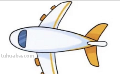 飞机画法简单