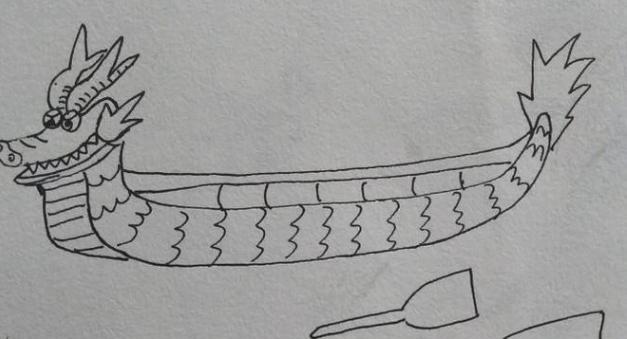 怎么画龙舟简笔画 如何画端午节龙舟简笔画? 怎么画龙舟简笔画 如何画端午节龙舟简笔画?