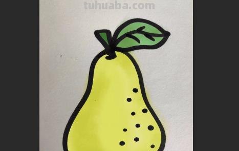 梨怎么画 简笔画 梨卡通画? 梨怎么画 简笔画 梨卡通画?