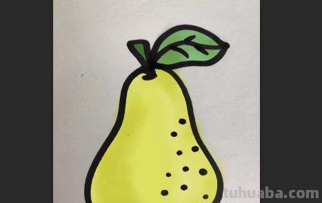 梨子怎么画简笔画 三年级梨树简单又漂亮的画? 梨子怎么画简笔画 三年级梨树简单又漂亮的画?