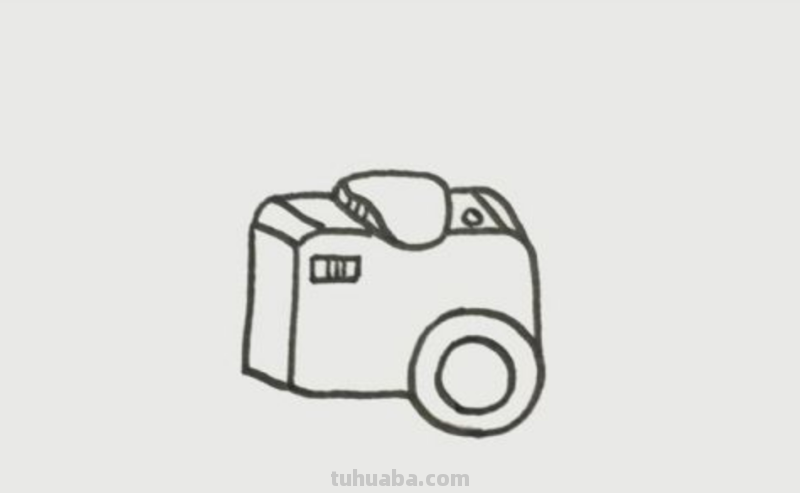 照相机怎么画简笔画