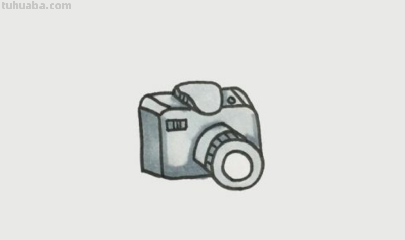 照相机怎么画简笔画