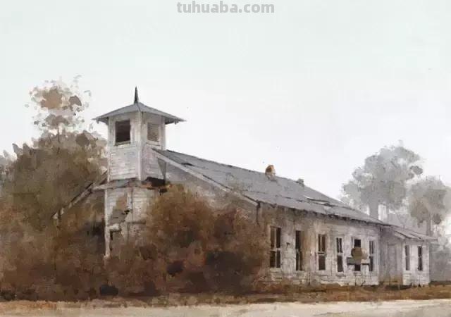 这么美的风景水彩画，不收藏简直太可惜了！