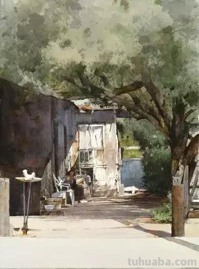 这么美的风景水彩画，不收藏简直太可惜了！