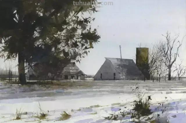 这么美的风景水彩画，不收藏简直太可惜了！