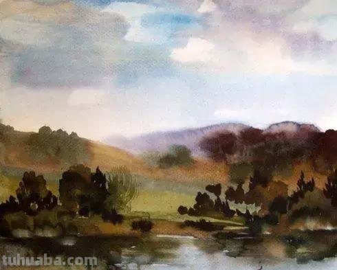 乌克兰画家Syrov Valery 风景水彩作品欣赏