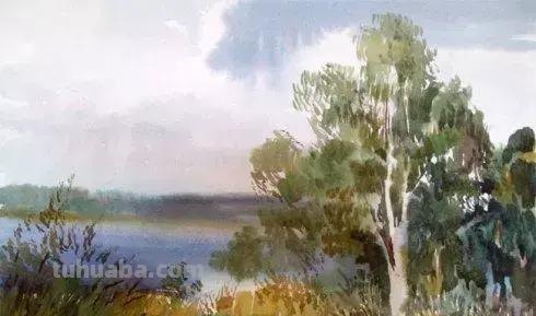 乌克兰画家Syrov Valery 风景水彩作品欣赏