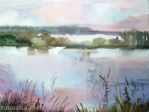乌克兰画家Syrov Valery 风景水彩作品欣赏