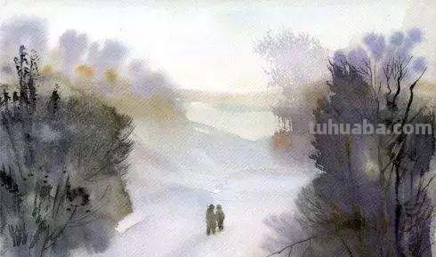 乌克兰画家Syrov Valery 风景水彩作品欣赏