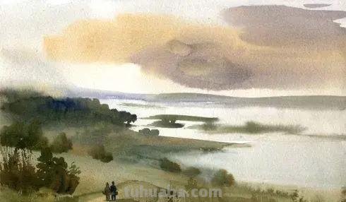 乌克兰画家Syrov Valery 风景水彩作品欣赏