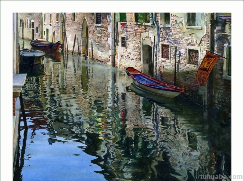 美国艺术家斯坦米勒人物、风景作品选（附水彩画技法学习）