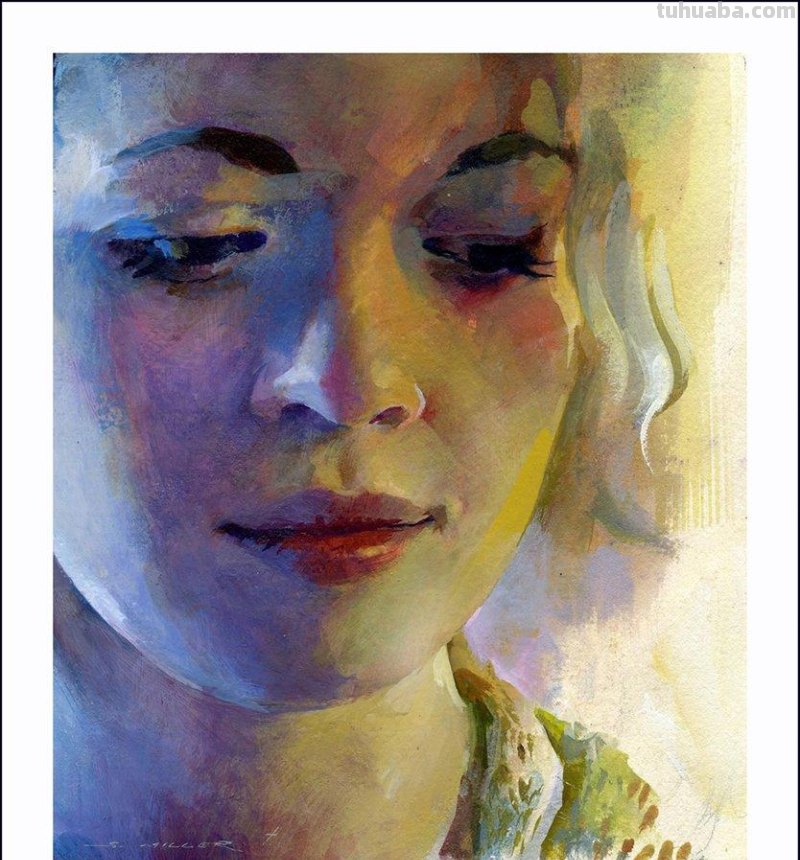 美国艺术家斯坦米勒人物、风景作品选（附水彩画技法学习）