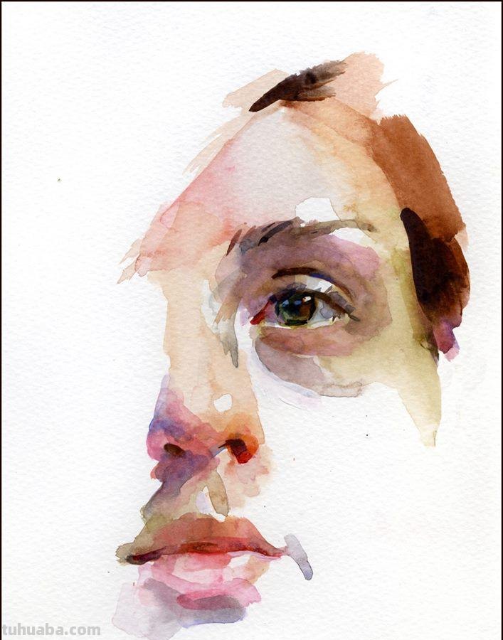 美国艺术家斯坦米勒人物、风景作品选（附水彩画技法学习）