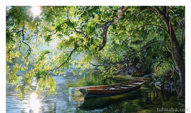 美国艺术家斯坦米勒人物、风景作品选（附水彩画技法学习）