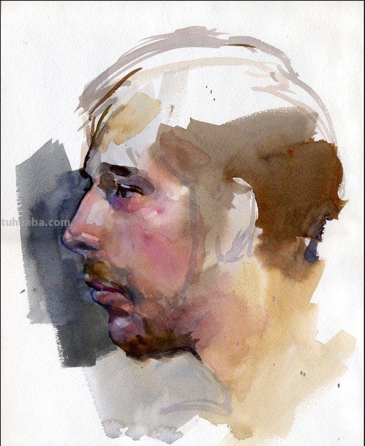 美国艺术家斯坦米勒人物、风景作品选（附水彩画技法学习）