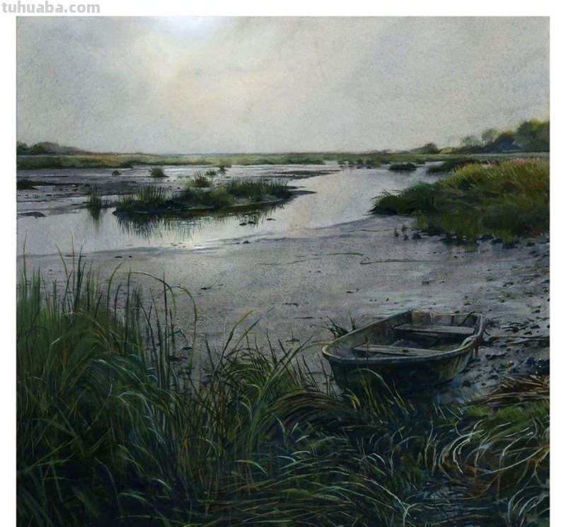 美国艺术家斯坦米勒人物、风景作品选（附水彩画技法学习）