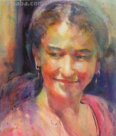 国外画家水彩肖像人物绘画美术作品欣赏 国外画家水彩肖像人物绘画美术作品欣赏