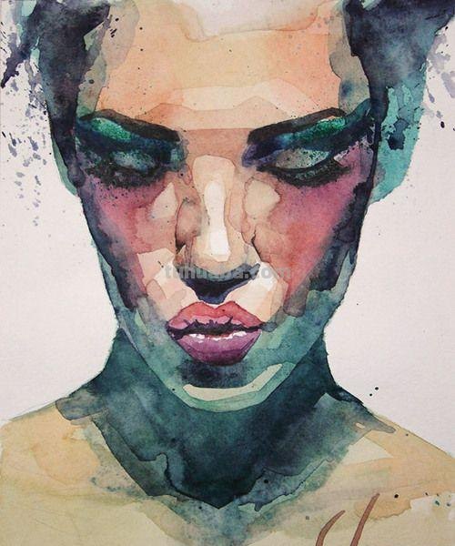 国外画家水彩肖像人物绘画美术作品欣赏 国外画家水彩肖像人物绘画美术作品欣赏