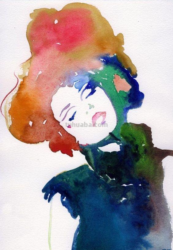 国外画家水彩肖像人物绘画美术作品欣赏 国外画家水彩肖像人物绘画美术作品欣赏