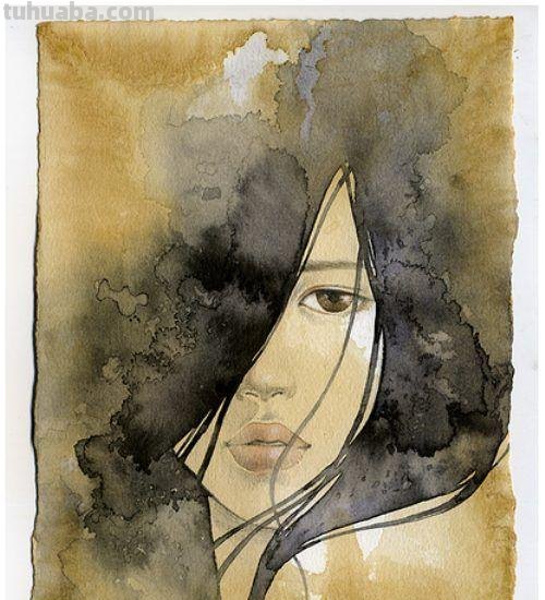 国外画家水彩肖像人物绘画美术作品欣赏 国外画家水彩肖像人物绘画美术作品欣赏