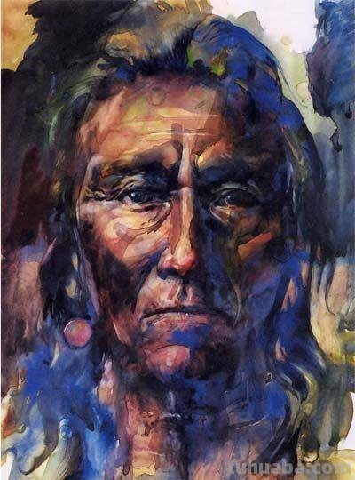 国外画家水彩肖像人物绘画美术作品欣赏 国外画家水彩肖像人物绘画美术作品欣赏