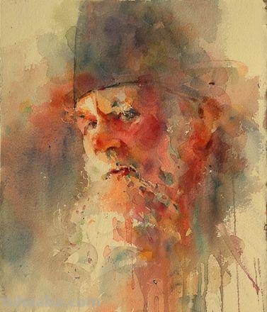 国外画家水彩肖像人物绘画美术作品欣赏 国外画家水彩肖像人物绘画美术作品欣赏