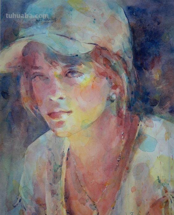 国外画家水彩肖像人物绘画美术作品欣赏 国外画家水彩肖像人物绘画美术作品欣赏