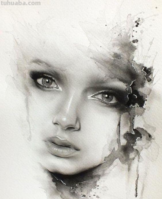 国外画家水彩肖像人物绘画美术作品欣赏 国外画家水彩肖像人物绘画美术作品欣赏