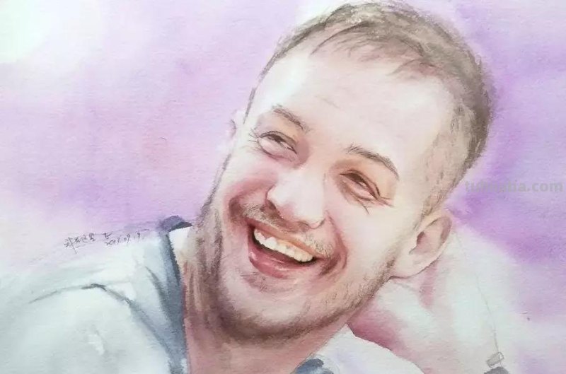 这一波清透的水彩人物头像你肯定喜欢