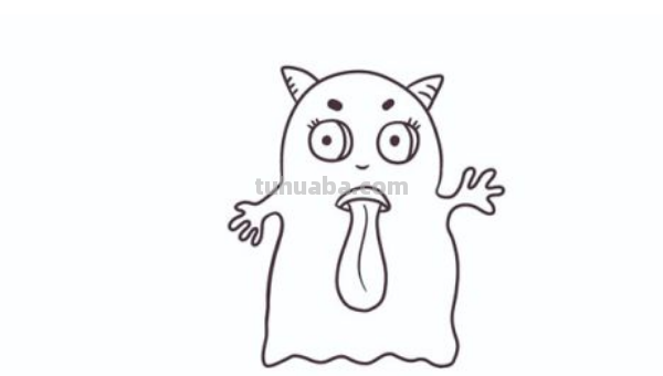 小怪兽怎么画 简笔画