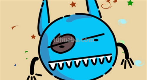 小怪兽怎样画