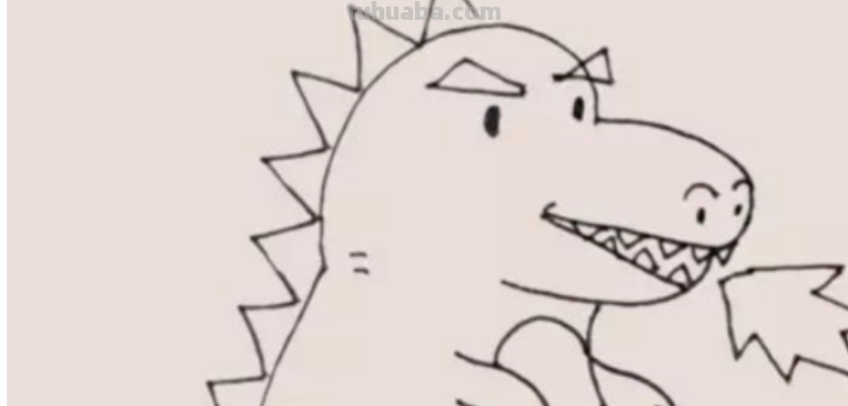 小怪兽怎么画?