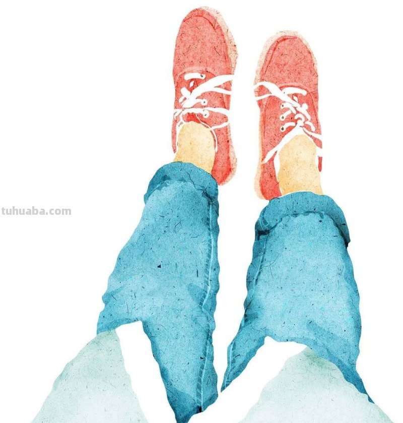 清新细腻的水彩插画，一如我们向往的生活，清淡，美好