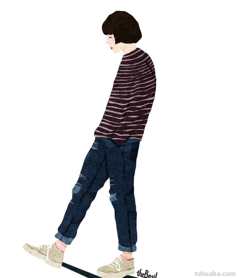 清新细腻的水彩插画，一如我们向往的生活，清淡，美好