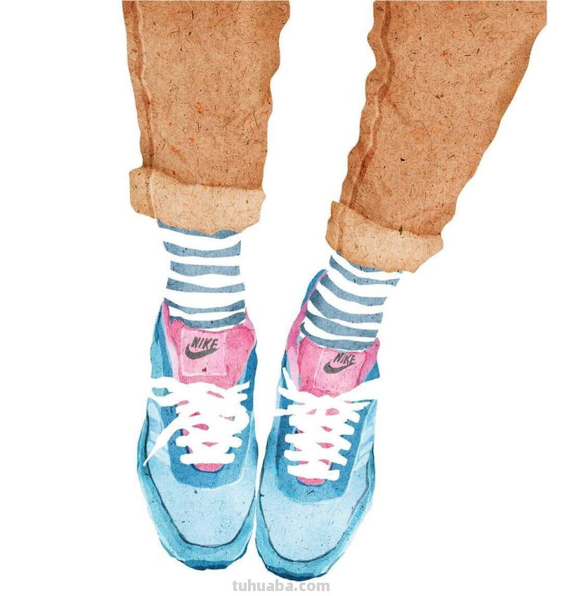 清新细腻的水彩插画，一如我们向往的生活，清淡，美好