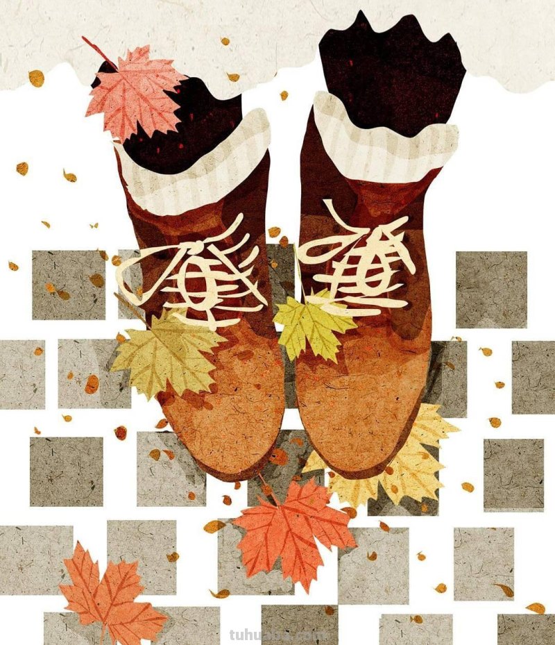 清新细腻的水彩插画，一如我们向往的生活，清淡，美好