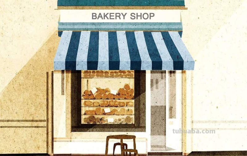 清新细腻的水彩插画，一如我们向往的生活，清淡，美好