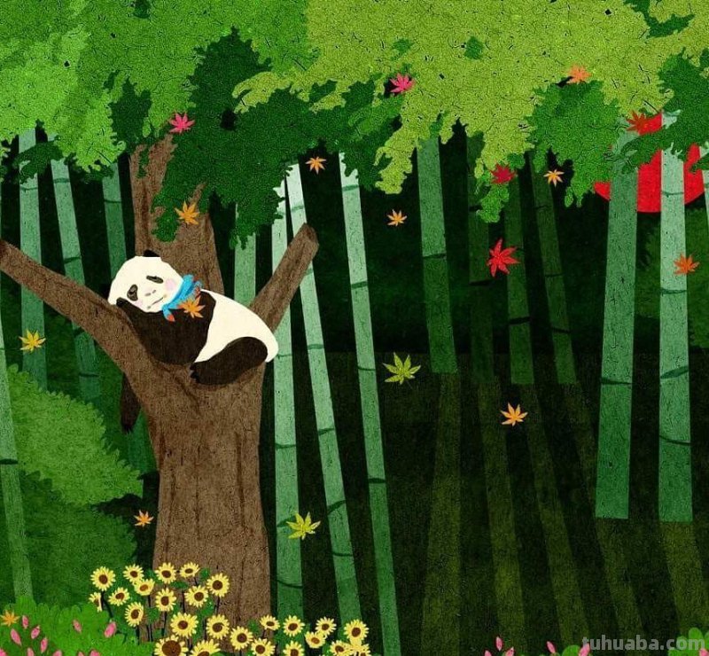 清新细腻的水彩插画，一如我们向往的生活，清淡，美好