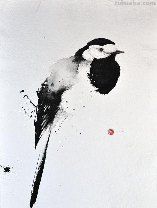 Artist Karl Martens 的30幅鸟类水彩插画~空灵的绘画风格